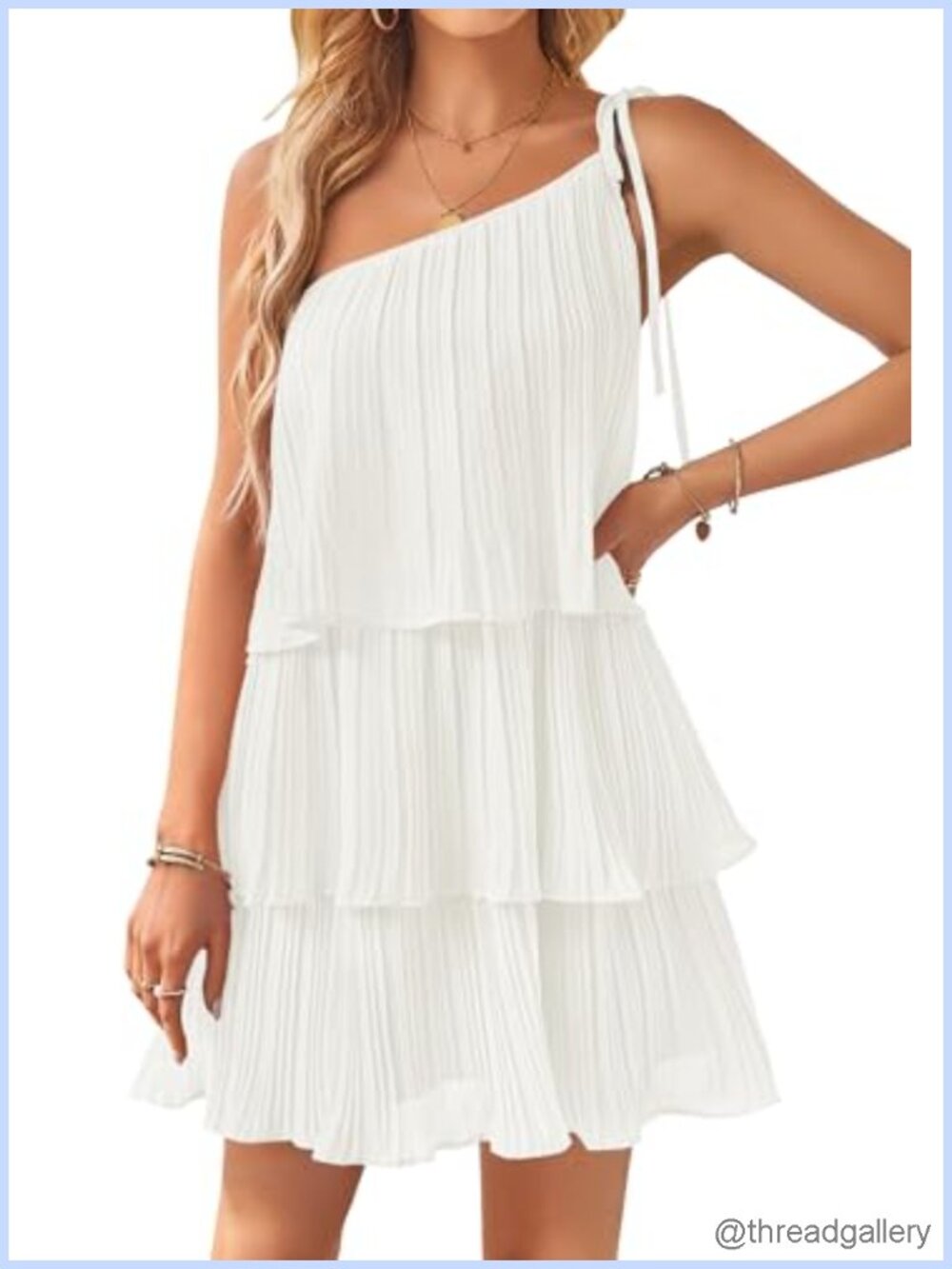 Boho Sleeveless Ruffle Mini Dress Backless Spaghetti Strap Beach Party